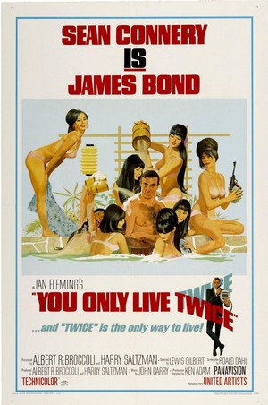 You Only Live Twice (1967) - poster