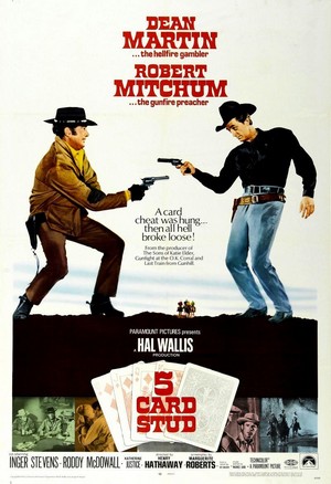 5 Card Stud (1968) - poster