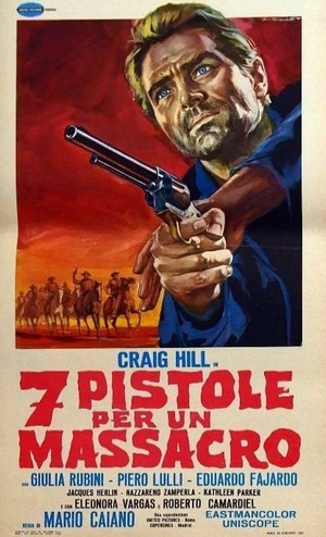 7 Pistole per un Massacro (1968) - poster
