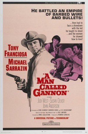 A Man Called Gannon (1968) - poster