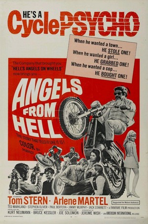 Angels from Hell (1968) - poster