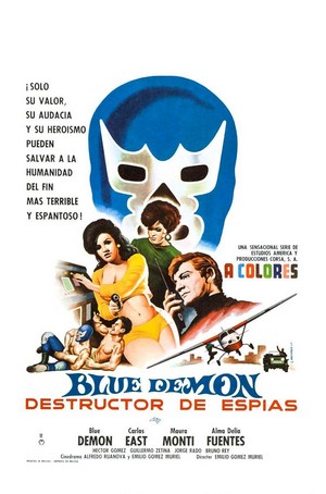 Blue Demon Destructor de Espías (1968) - poster
