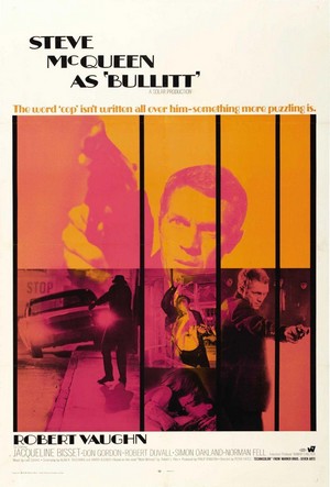 Bullitt (1968) - poster