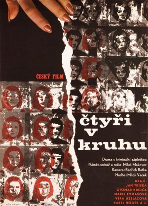 Ctyri v Kruhu (1968) - poster