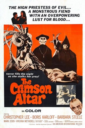 Curse of the Crimson Altar (1968) - poster