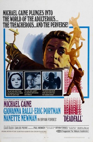 Deadfall (1968) - poster