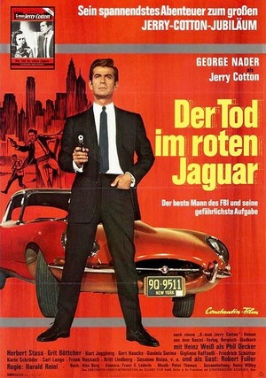 Der Tod im Roten Jaguar (1968) - poster