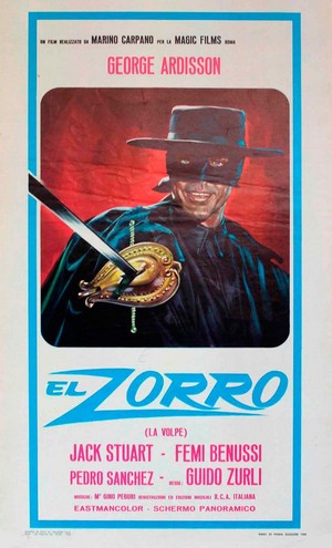 El Zorro (1968) - poster