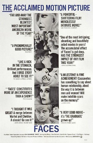 Faces (1968) - poster