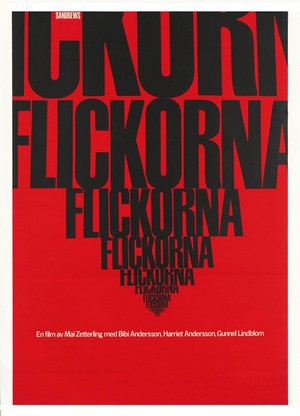 Flickorna (1968) - poster