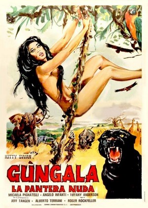 Gungala la Pantera Nuda (1968) - poster