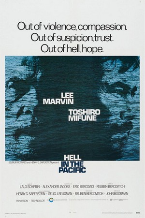 Hell in the Pacific (1968) - poster