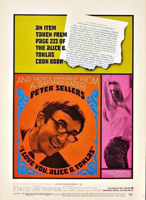 I Love You, Alice B. Toklas! (1968) - poster