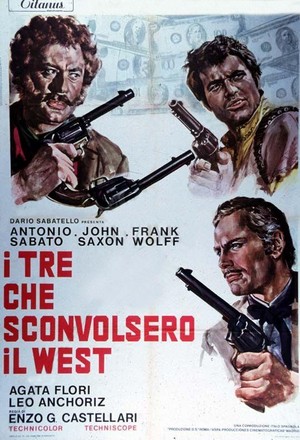 I Tre Che Sconvolsero il West - Vado, Vedo e Sparo (1968) - poster