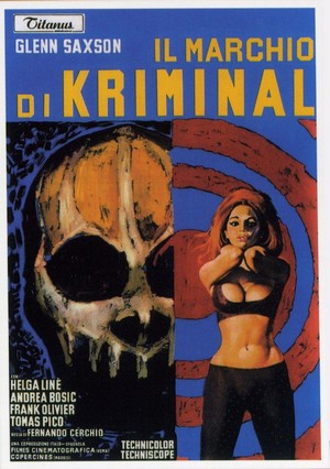 Il Marchio di Kriminal (1968) - poster