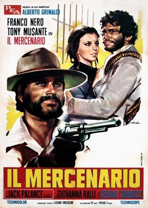 Il Mercenario (1968) - poster