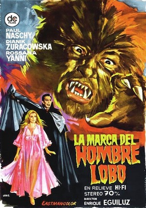 La Marca del Hombre-lobo (1968) - poster
