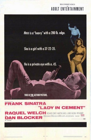Lady in Cement (1968) - poster