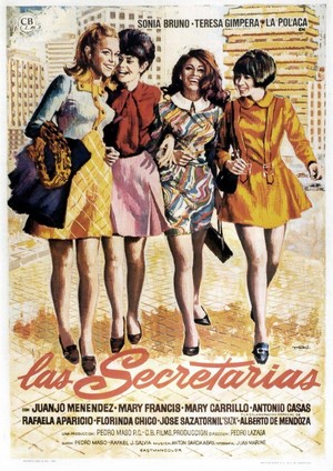 Las Secretarias (1968) - poster