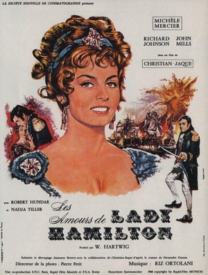 Le Calde Notti di Lady Hamilton (1968) - poster