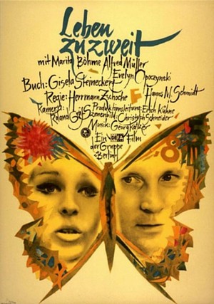 Leben zu Zweit (1968) - poster