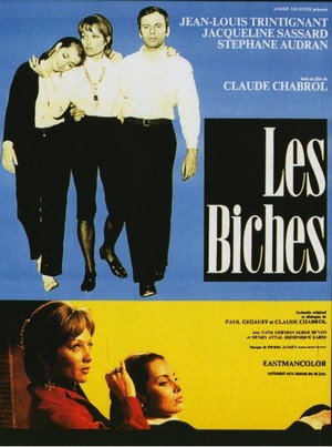 Les Biches (1968) - poster