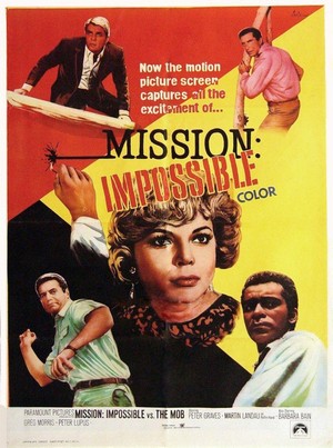 Mission Impossible versus the Mob (1968) - poster