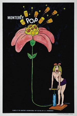 Monterey Pop (1968) - poster
