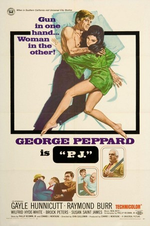 P.J. (1968) - poster