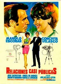 Relaciones Casi Públicas (1968) - poster