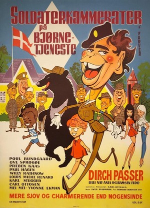 Soldaterkammerater på Bjørnetjeneste (1968) - poster