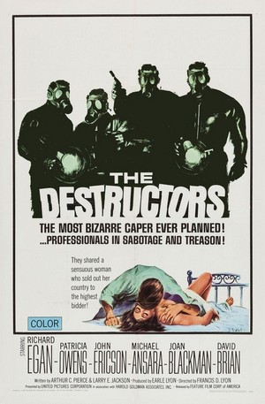 The Destructors (1968) - poster