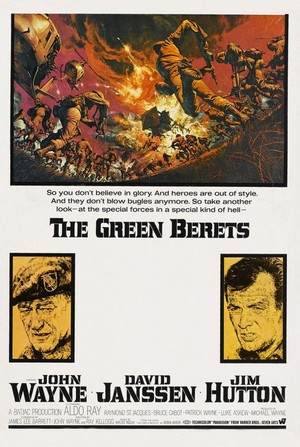 The Green Berets (1968) - poster