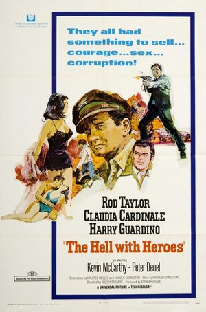 The Hell with Heroes (1968) - poster