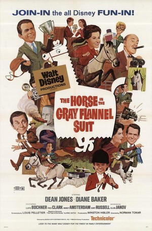The Horse in the Gray Flannel Suit (1968) - poster