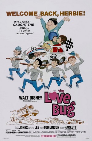 The Love Bug (1968) - poster