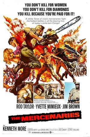 The Mercenaries (1968) - poster