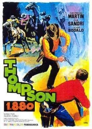 Thompson 1880 (1968) - poster