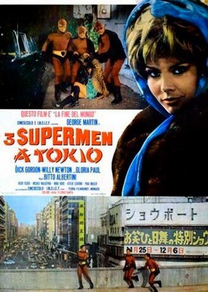 Tre Supermen a Tokio (1968) - poster