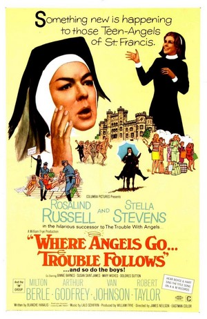 Where Angels Go, Trouble Follows (1968) - poster
