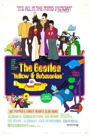 Yellow Submarine (1968) - poster