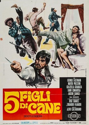 5 Figli di Cane (1969) - poster