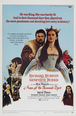 Anne of the Thousand Days (1969) - poster
