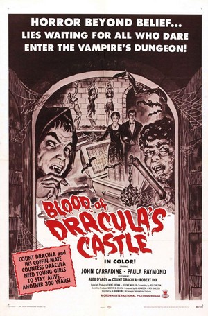 Blood of Dracula's Castle (1969) - poster