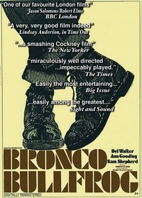 Bronco Bullfrog (1969) - poster