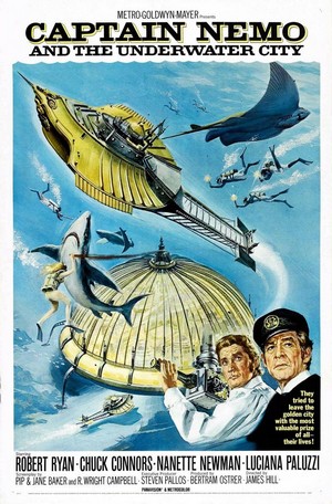 Captain Nemo and the Underwater City (1969) - poster