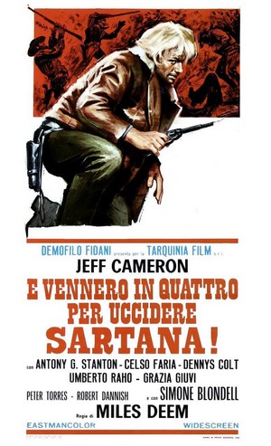 ...E Vennero in Quattro per Uccidere Sartana! (1969) - poster