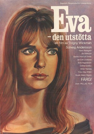 Eva - Den Utstötta (1969) - poster