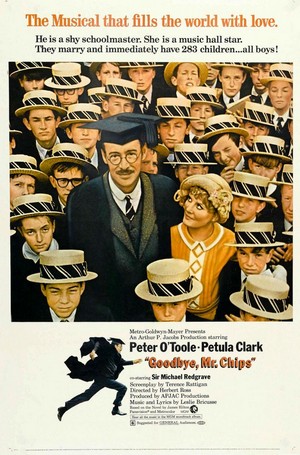 Goodbye, Mr. Chips (1969) - poster