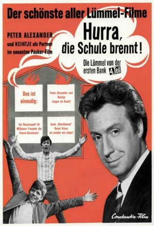 Hurra, die Schule Brennt (1969) - poster